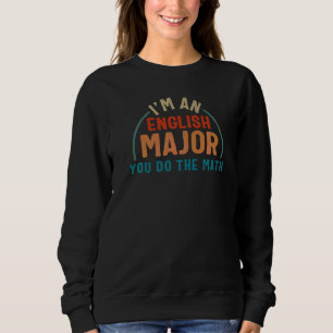 ESL Teacher Cottagecore English Major Teacher's Da Sweatshirt