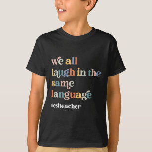 ESL Teacher ESOL Student Cute Retro Back To School T-Shirt