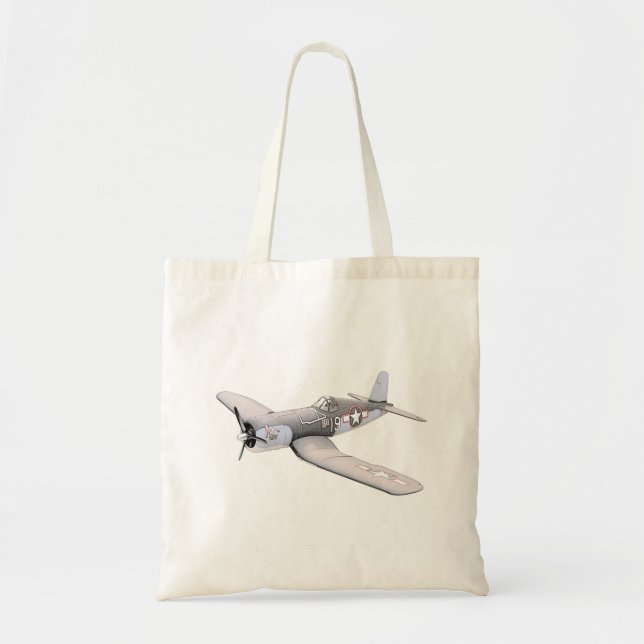ESM F-4U Corsair aeroplane Tote Bag (Front)