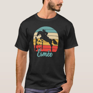 Esmée Name   Equestrian  Esmée Horse Girl T-Shirt