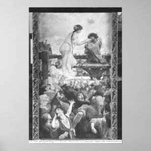 Esmeralda and Quasimodo, 1905 Poster