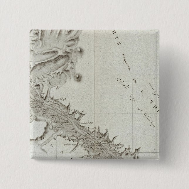 Esne, Egypt 15 Cm Square Badge (Front)