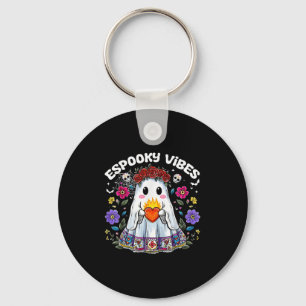 Esoky Vibes Maestra Soky Halloween Mexican Girls  Key Ring