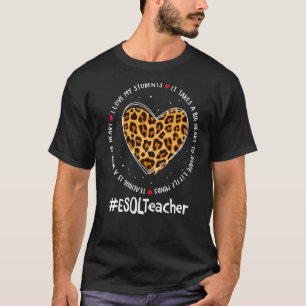 Esol Teacher Crew Appreciation Week Back To School T-Shirt