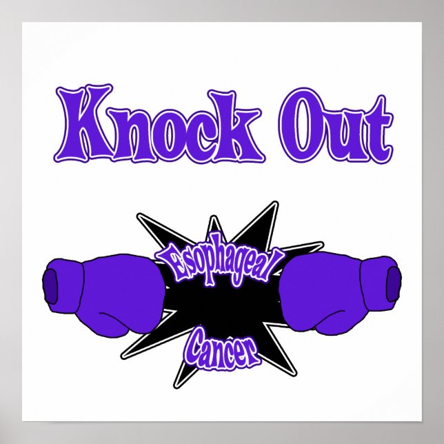 Esophageal Cancer Poster (Front)