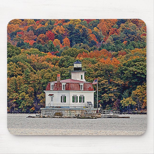 Esopus Meadows Lighthouse Mouse Mat (Front)