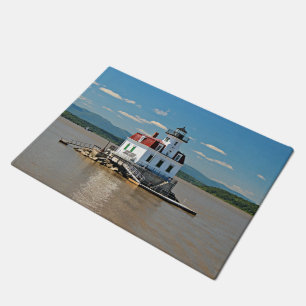 Esopus Meadows Lighthouse, New York Door Mat
