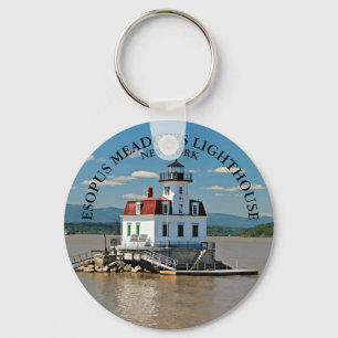 Esopus Meadows Lighthouse, New York Keychain