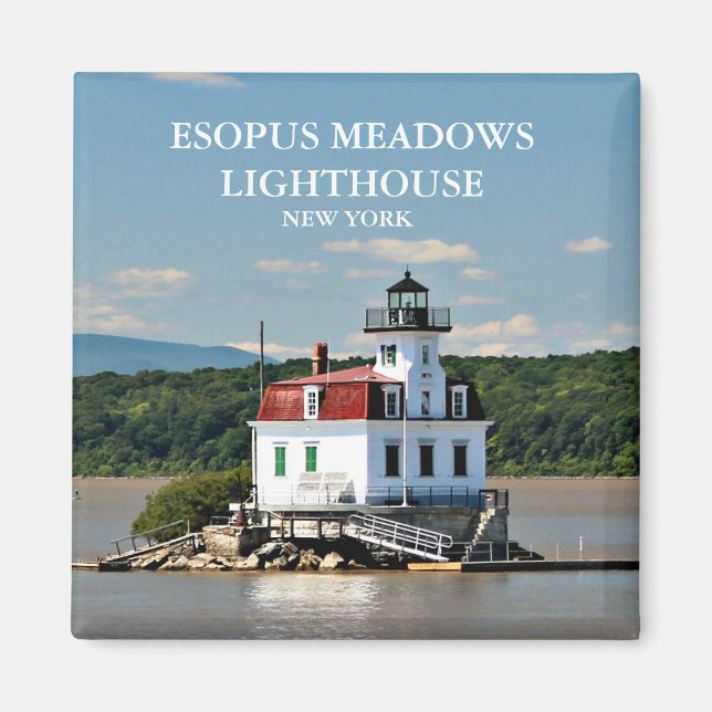Esopus Meadows Lighthouse, New York Magnet (Front)