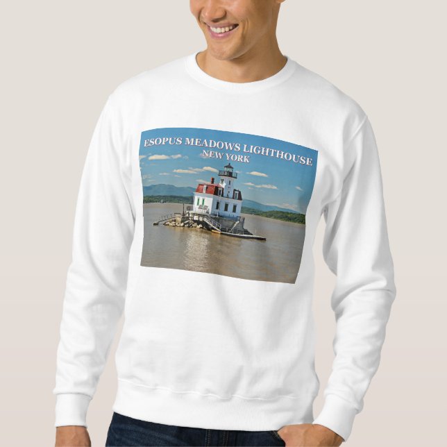 Esopus Meadows Lighthouse, New York Sweatshirt (Front)