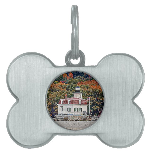 Esopus Meadows Lighthouse Pet Tag (Front)