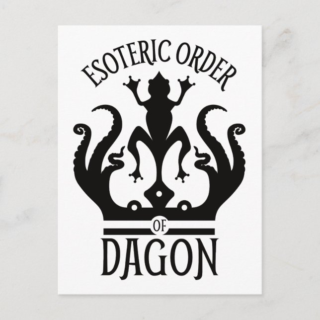 Esoteric Order of Dagon Innsmouth Lovecraft Postcard (Front)