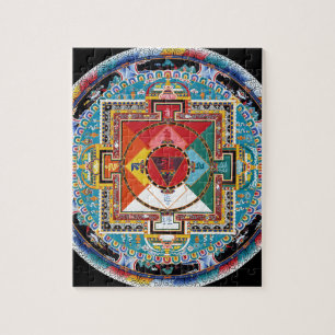 ESOTERIC RADIANT MANDALA JIGSAW PUZZLE