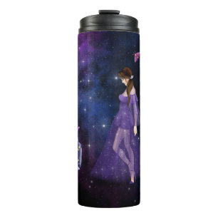 Esoteric Witchcraft Magick Purple Gift For Witch Thermal Tumbler