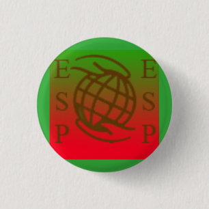 ESP - Ecologist Socialist Party 3 Cm Round Badge