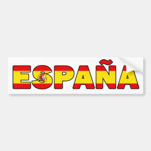 España bumper sticker