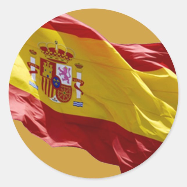Espana Classic Round Sticker (Front)