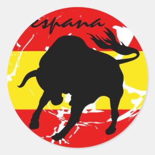 Espana Classic Round Sticker
