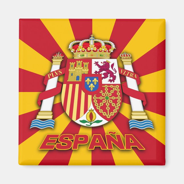 Espana Coat of Arms Magnet (Front)