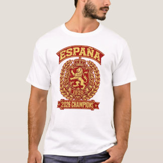 España EST. 1920 Lion Crest Vintage Athletic T-Shirt