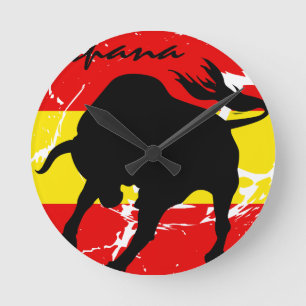 Espana Round Clock