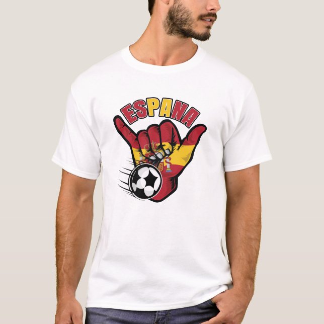 Espana Soccer  T-Shirt (Front)