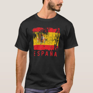 Espana Spain Flag Roots T-Shirt