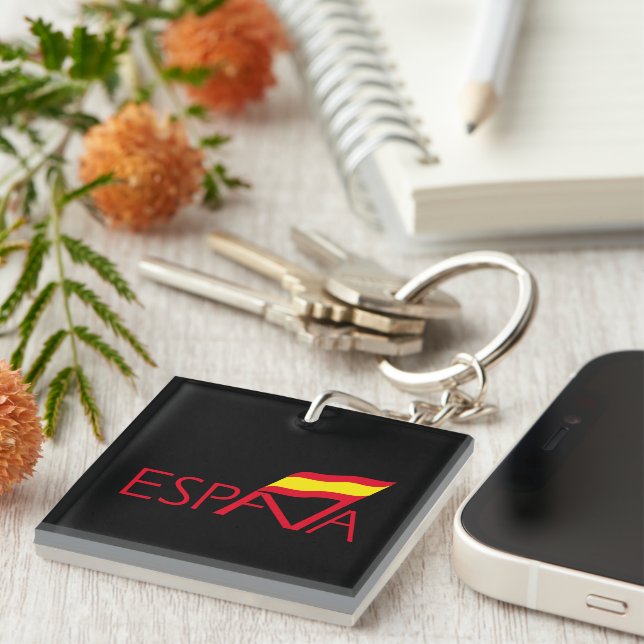 Espana Spain Key Ring (Front Right)