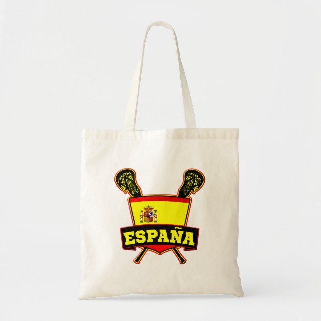 España Spain Lacrosse Tote Bag (Front)