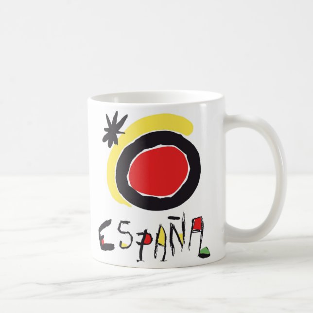 España (Spain) Miro Logo Mug (Right)
