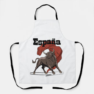 España Travel poster Apron