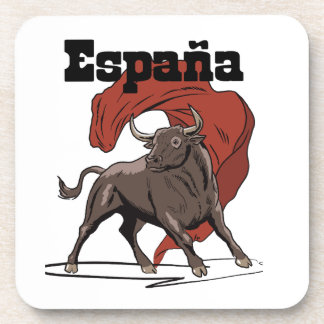 España Travel poster Coaster