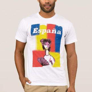 España vintage travel poster T-Shirt