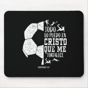 Español Spanish Christian Soccer Fútbol Filipenses Mouse Mat
