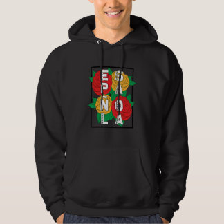 Española Heritage Flower Traditional Cultural Hoodie