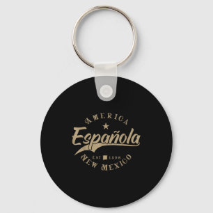 Española Nm _ New Mexico  Key Ring