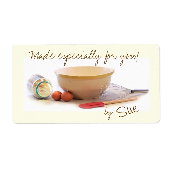 Especially for You Gift Labels from Your Kitchen (Front)