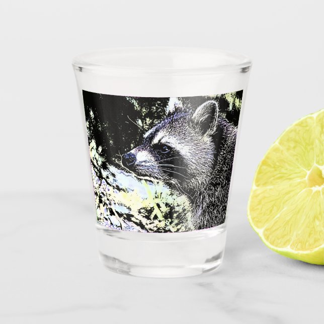 especially for you -racoon 721-1 shot glass (Front)