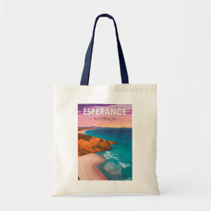 Esperance Australia Travel Art Vintage Tote Bag