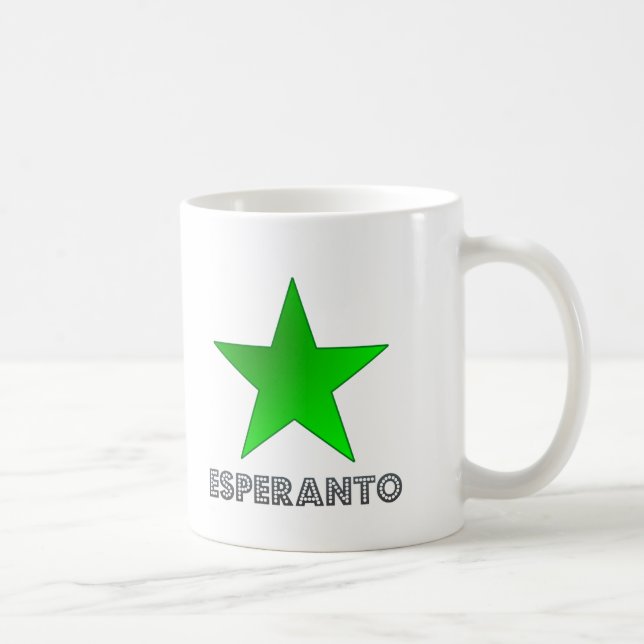 esperantist Emblem Coffee Mug (Right)