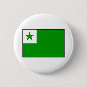 Esperanto – Esperantist Flag 6 Cm Round Badge