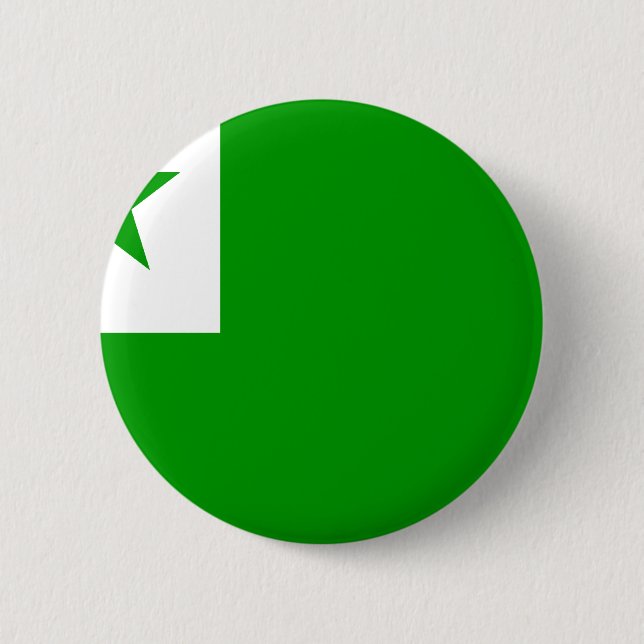 Esperanto Flag 6 Cm Round Badge (Front)