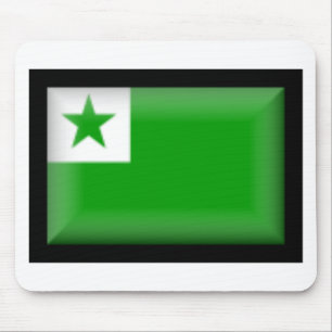 Esperanto Flag Mouse Mat
