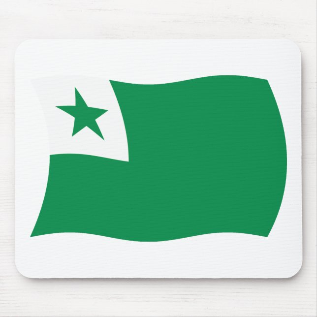 Esperanto Flag Mousepad (Front)