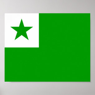 Esperanto Flag Poster