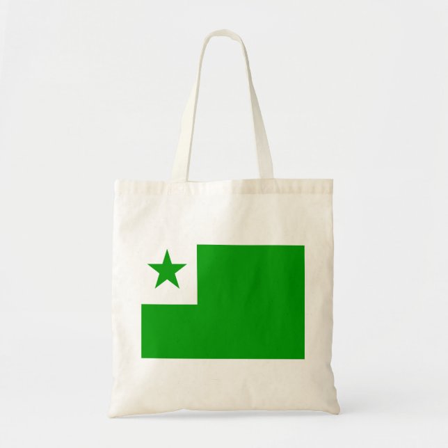 Esperanto Flag Tote Bag (Front)