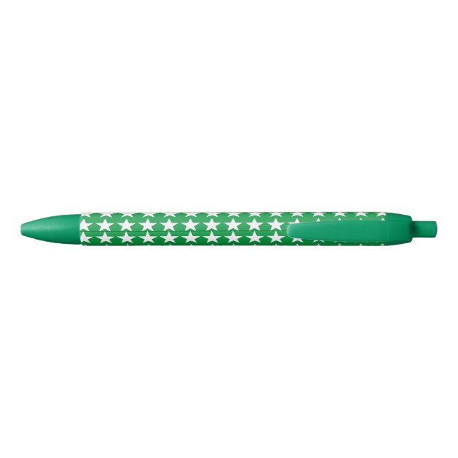 Esperanto: Green Star Black Ink Pen (Back)