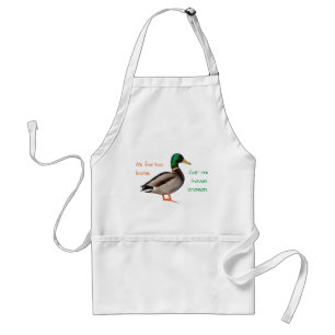 Esperanto: Mi fartas bone, ĉar mi havas anason. Standard Apron