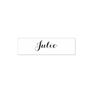 Esperanto: Month: Julio (July) Self-inking Stamp