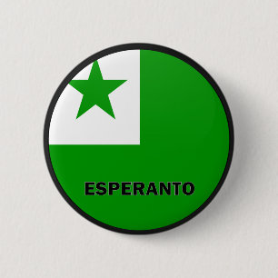 Esperanto Roundel quality Flag 6 Cm Round Badge